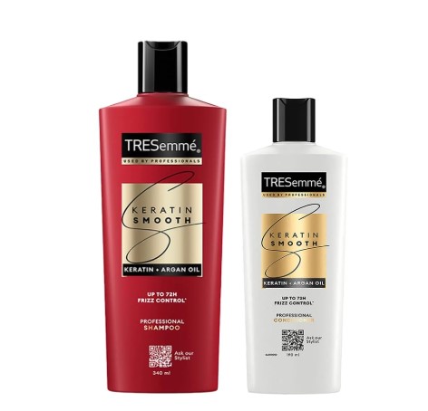 TRESemmé Keratin Smooth Shampoo & Conditioner Combo – 340ml + 190ml